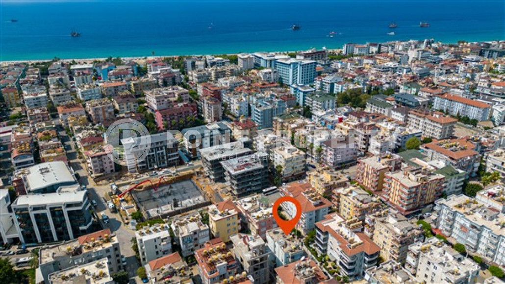 Resale property in the center of Alanya: 3+1 apartment with separate kitchen 400m from Cleopatra Beach.-id-1465-photo-35