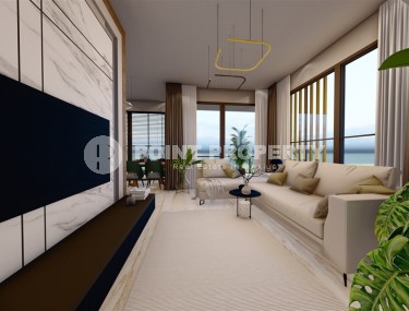 Квартиры с разными планировками в бутик-резиденции на начальном этапе строительства, в спокойном районе Аланьи - Демирташ-id-5962-фото-4