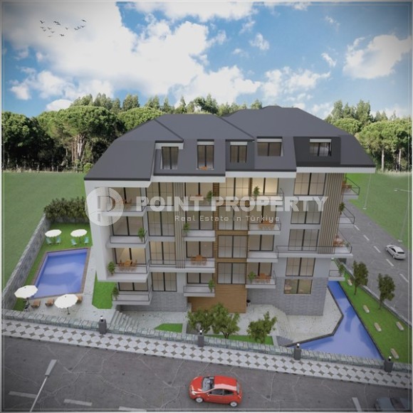 Квартиры с разными планировками в бутик-резиденции на начальном этапе строительства, в спокойном районе Аланьи - Демирташ-id-5962-фото-9