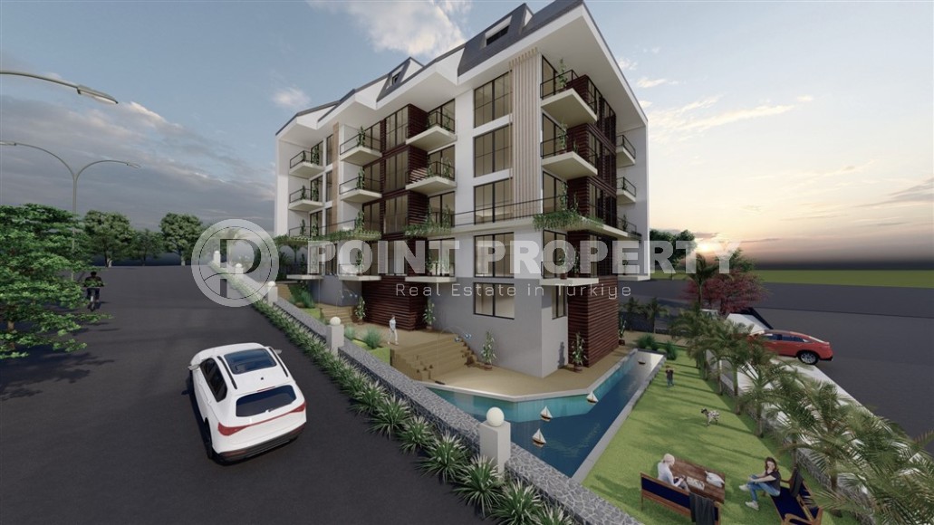 Квартиры с разными планировками в бутик-резиденции на начальном этапе строительства, в спокойном районе Аланьи - Демирташ-id-5962-фото-17