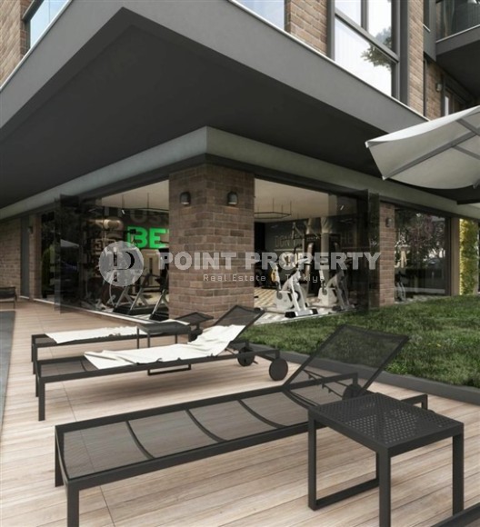 Двухуровневая квартира с чистовой отделкой, на 5-м этаже с мансардой, в строящемся жилом комплексе, в центре Аланьи-id-5964-фото-8