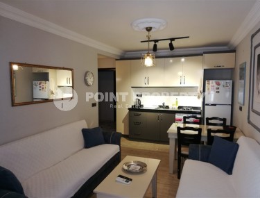 Небольшая комфортабельная квартира, на площади 50 м2, в 200 метрах от моря, в популярном районе Аланьи - Оба-id-5966-фото-2