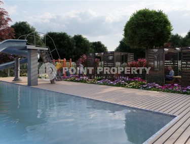 Бюджетные студии в строящемся жилом комплексе на берегу Средиземного моря, в живописном районе Мерсина - Тедже-id-5968-фото-2