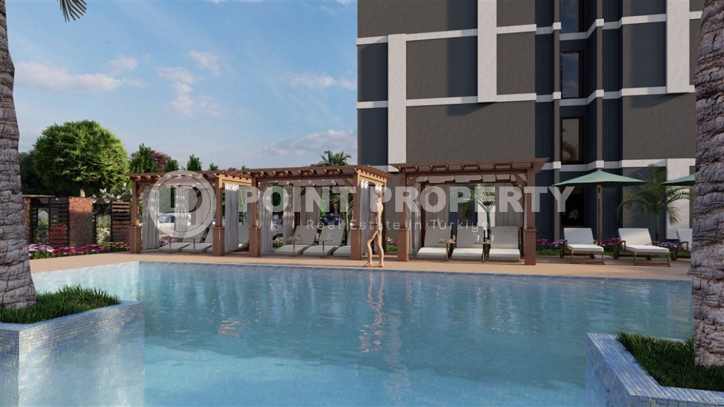 Budget studios in a residential complex under construction on the shores of the Mediterranean Sea, in the picturesque area of Mersin - Teje-id-5968-photo-3