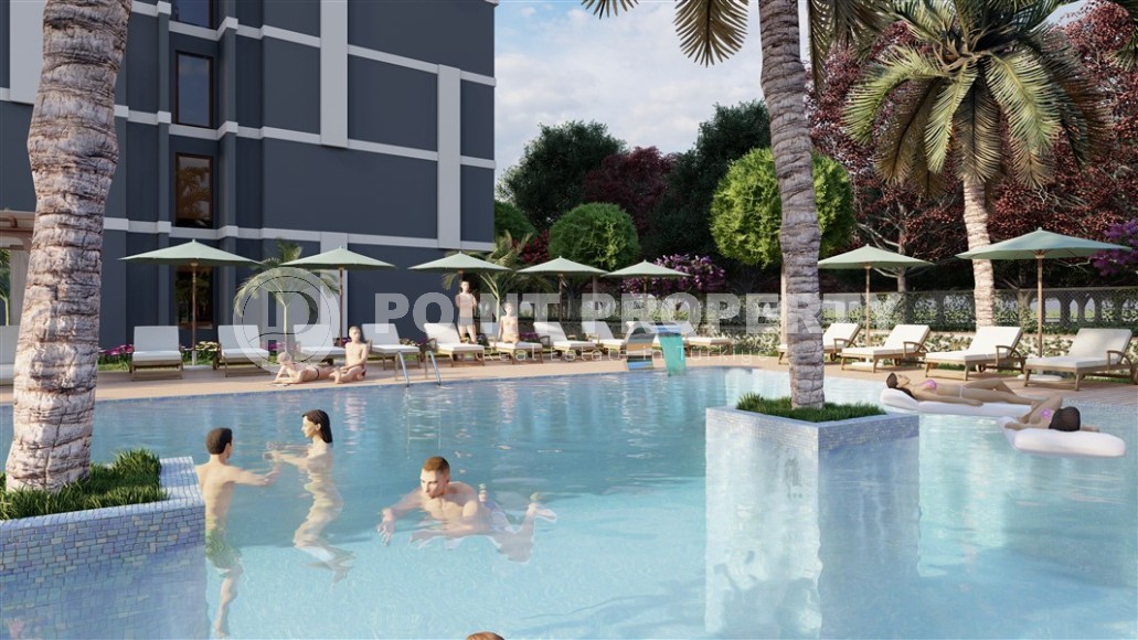 Budget studios in a residential complex under construction on the shores of the Mediterranean Sea, in the picturesque area of Mersin - Teje-id-5968-photo-4