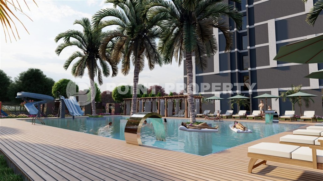 Budget studios in a residential complex under construction on the shores of the Mediterranean Sea, in the picturesque area of Mersin - Teje-id-5968-photo-5