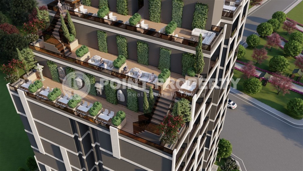 Budget studios in a residential complex under construction on the shores of the Mediterranean Sea, in the picturesque area of Mersin - Teje-id-5968-photo-10