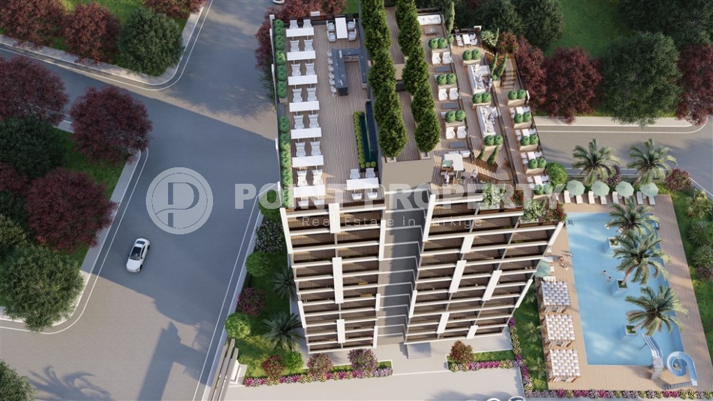 Budget studios in a residential complex under construction on the shores of the Mediterranean Sea, in the picturesque area of Mersin - Teje-id-5968-photo-11