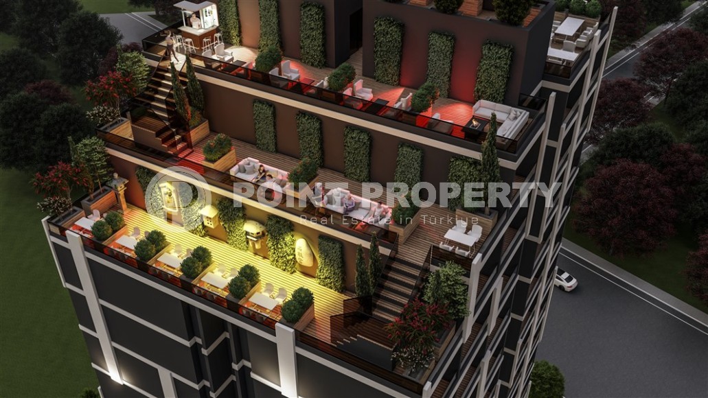 Budget studios in a residential complex under construction on the shores of the Mediterranean Sea, in the picturesque area of Mersin - Teje-id-5968-photo-13