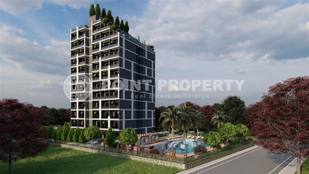 Budget studios in a residential complex under construction on the shores of the Mediterranean Sea, in the picturesque area of Mersin - Teje-id-5968-photo-15