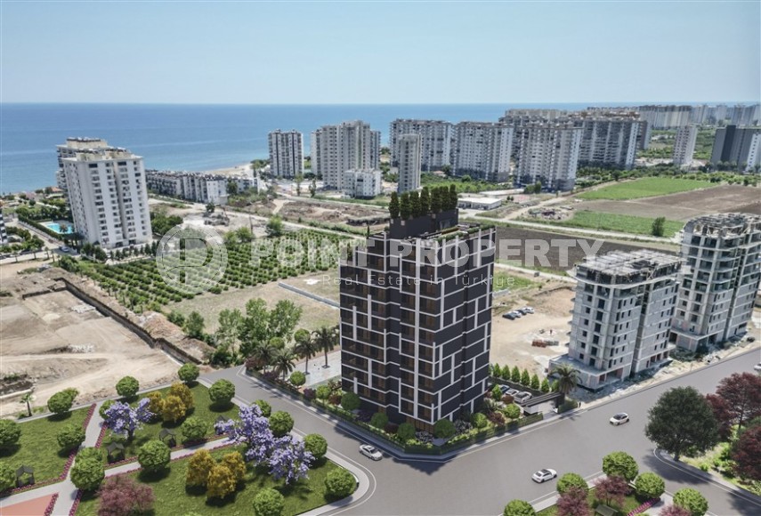 Budget studios in a residential complex under construction on the shores of the Mediterranean Sea, in the picturesque area of Mersin - Teje-id-5968-photo-17