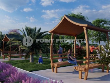 A new project in the picturesque area of Mersin - Cesmeli - a 10-storey residential complex with rich internal infrastructure-id-5973-photo-4