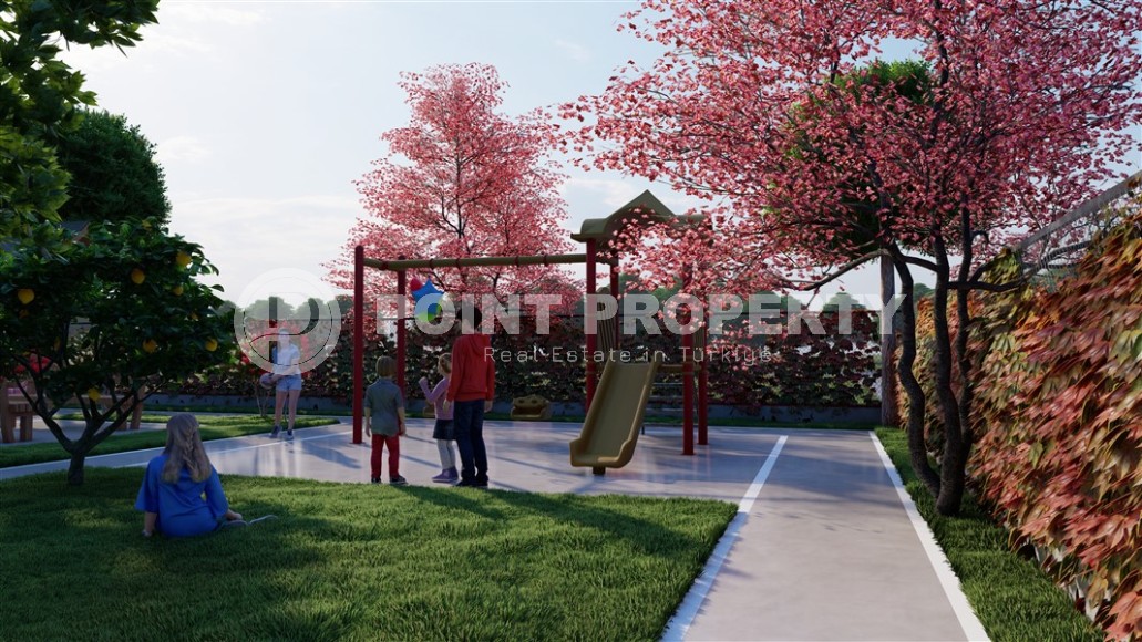 A new project in the picturesque area of Mersin - Cesmeli - a 10-storey residential complex with rich internal infrastructure-id-5973-photo-5