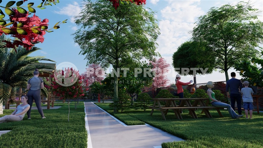 A new project in the picturesque area of Mersin - Cesmeli - a 10-storey residential complex with rich internal infrastructure-id-5973-photo-6