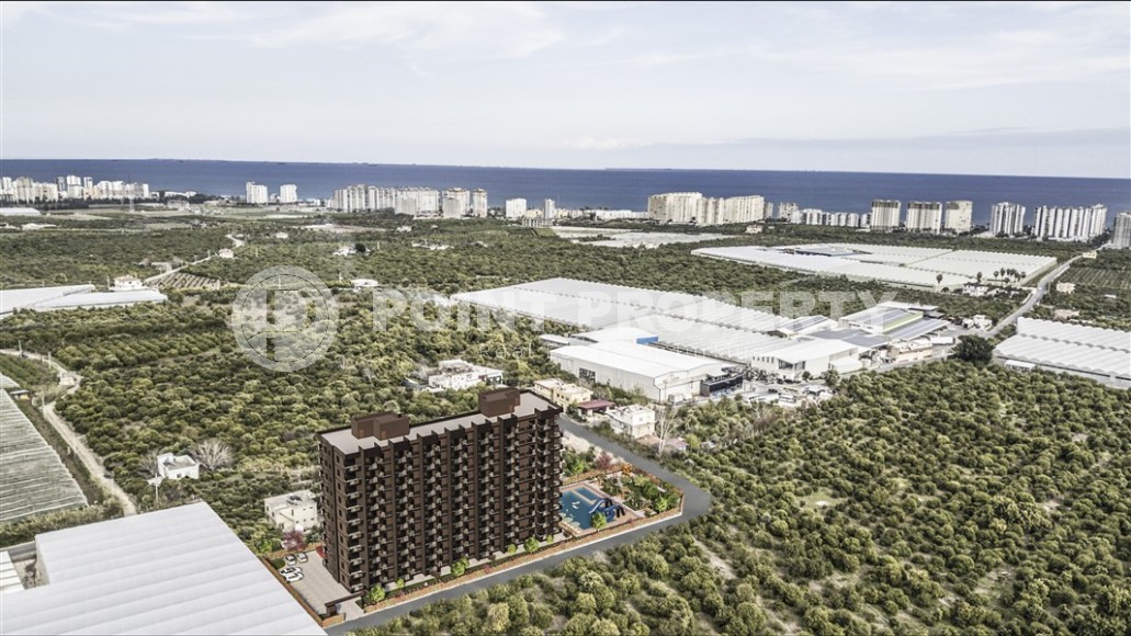 A new project in the picturesque area of Mersin - Cesmeli - a 10-storey residential complex with rich internal infrastructure-id-5973-photo-13