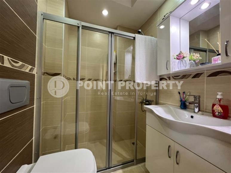 Панорамная двухуровневая квартира с видом на море, в современном, развитом районе Аланьи - Махмутлар-id-5978-фото-7