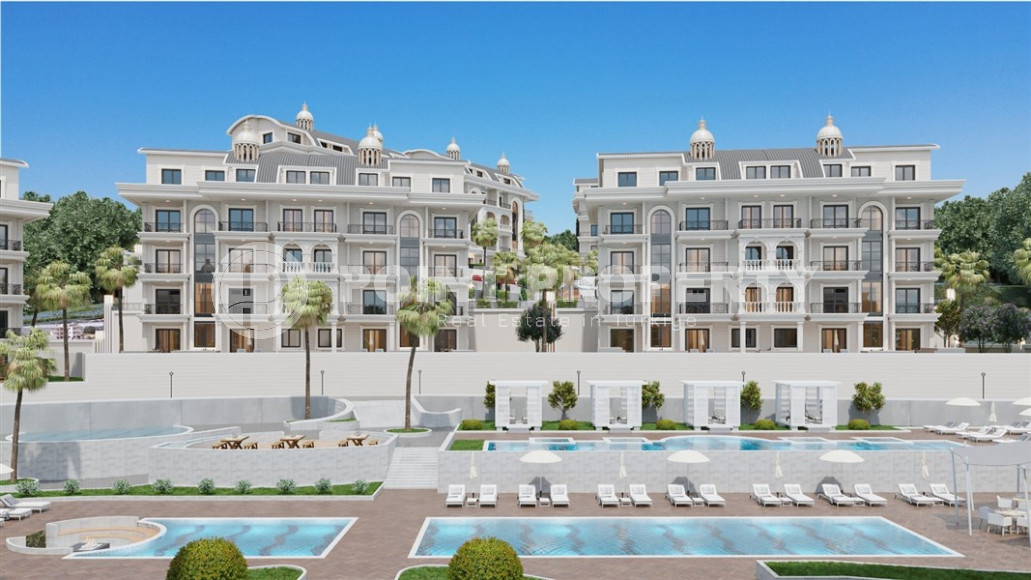 A luxury complex of luxury apartments in the resort area of Turkler. The distance to the sea is only 300 meters.-id-1063-photo-4