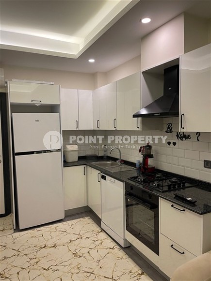 Компактная меблированная квартира 1+1, на площади 48 м2, в зеленом, экологически чистом районе Аланьи - Газипаша-id-5981-фото-3