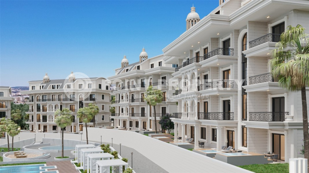 A luxury complex of luxury apartments in the resort area of Turkler. The distance to the sea is only 300 meters.-id-1063-photo-5