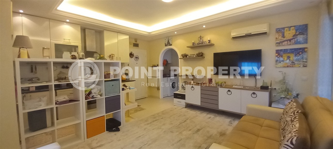 Комфортабельная меблированная квартира 1+1, на площади 60 м2, в 300 метрах от моря-id-5984-фото-2