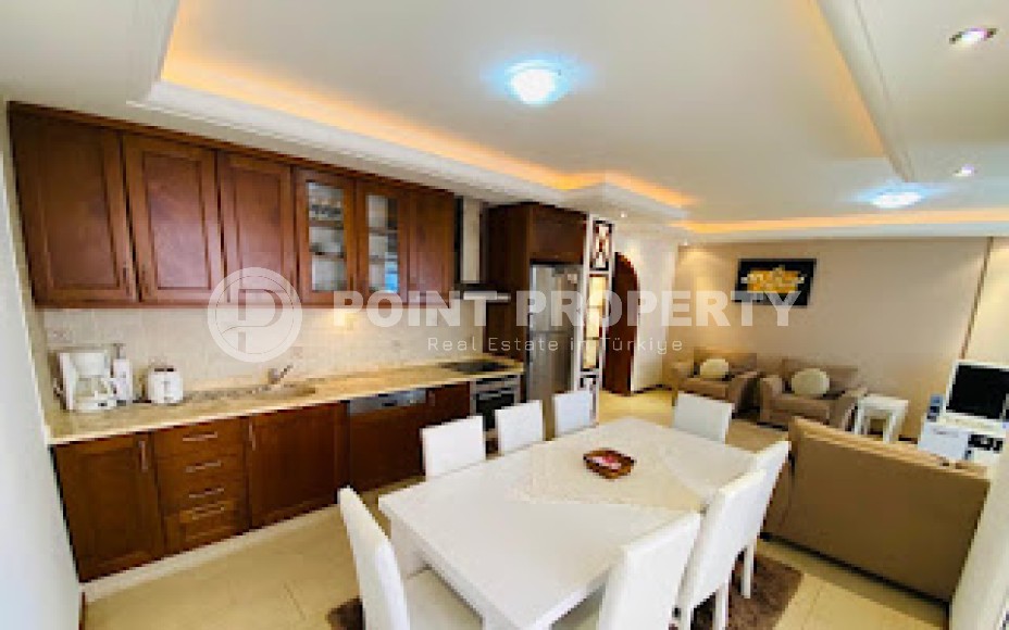 Well-furnished apartment with two bedrooms, on the very shore of the Mediterranean Sea-id-5988-photo-3