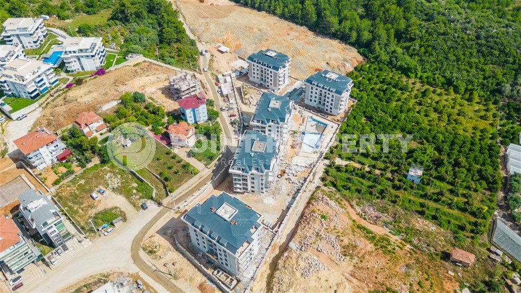 Новые апартаменты на 3-м этаже в жилом комплексе на завершающем этапе строительства, в престижном районе Аланьи - Верхняя Оба-id-5993-фото-17