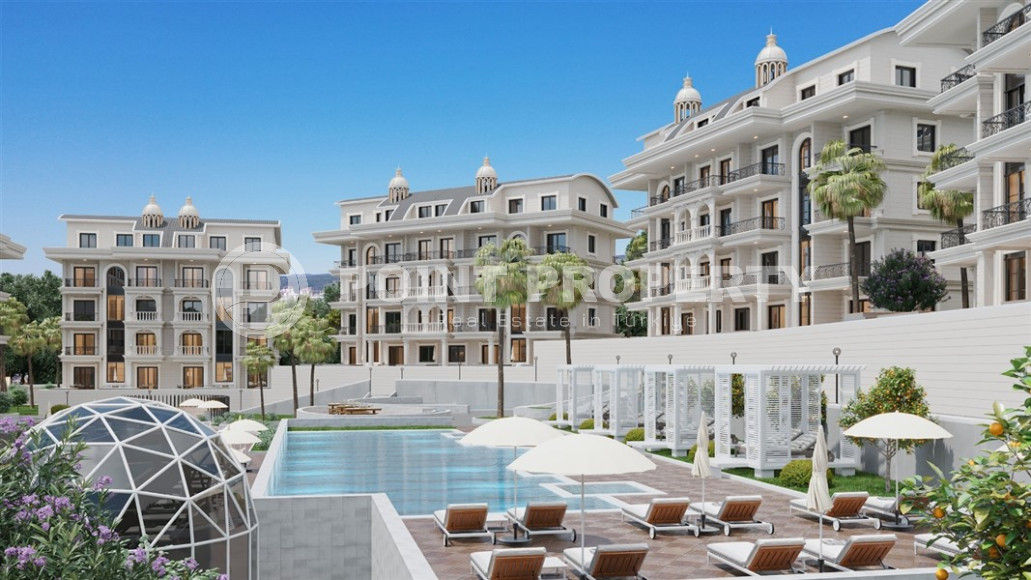 A luxury complex of luxury apartments in the resort area of Turkler. The distance to the sea is only 300 meters.-id-1063-photo-9