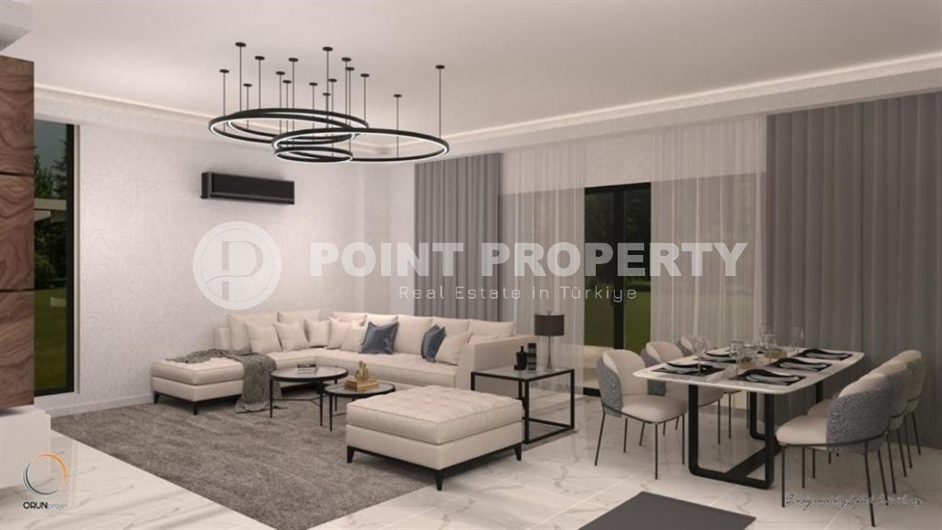 Two luxury villas with a private pool and garden, in a prestigious area of Alanya - Kargicak-id-6001-photo-2