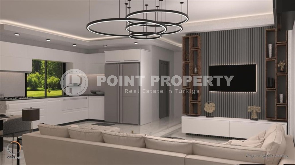 Two luxury villas with a private pool and garden, in a prestigious area of Alanya - Kargicak-id-6001-photo-3