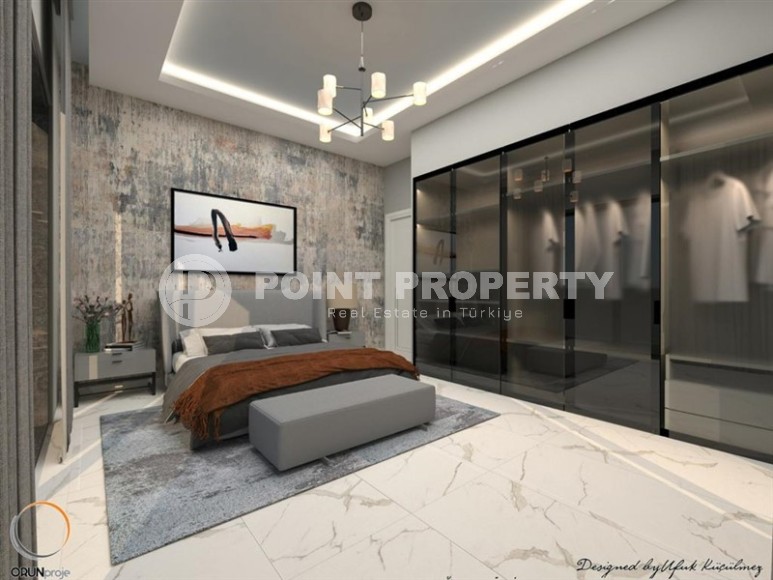 Two luxury villas with a private pool and garden, in a prestigious area of Alanya - Kargicak-id-6001-photo-4