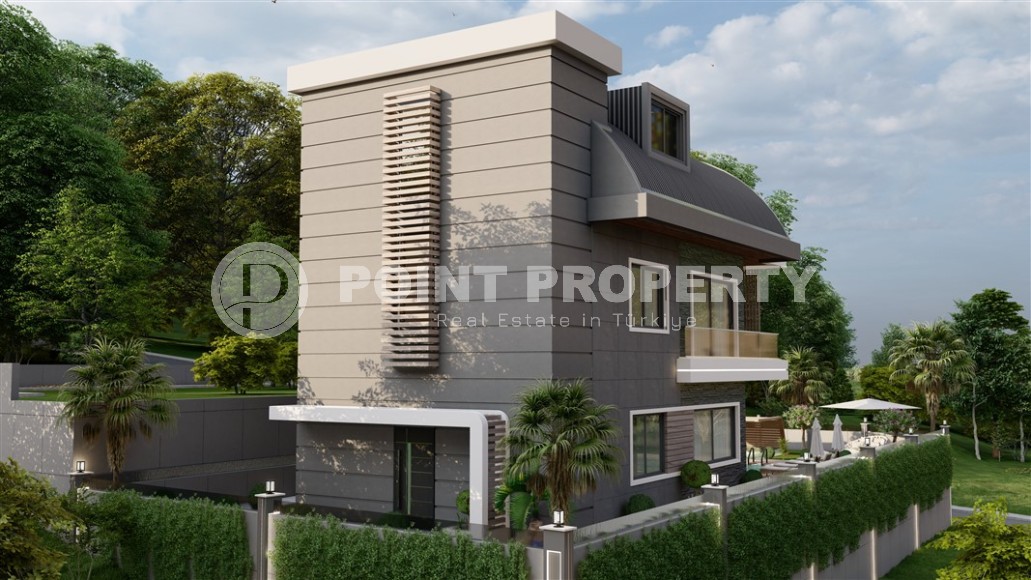 Two luxury villas with a private pool and garden, in a prestigious area of Alanya - Kargicak-id-6001-photo-16