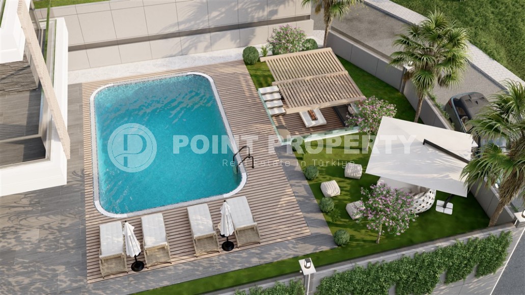 Two luxury villas with a private pool and garden, in a prestigious area of Alanya - Kargicak-id-6001-photo-17
