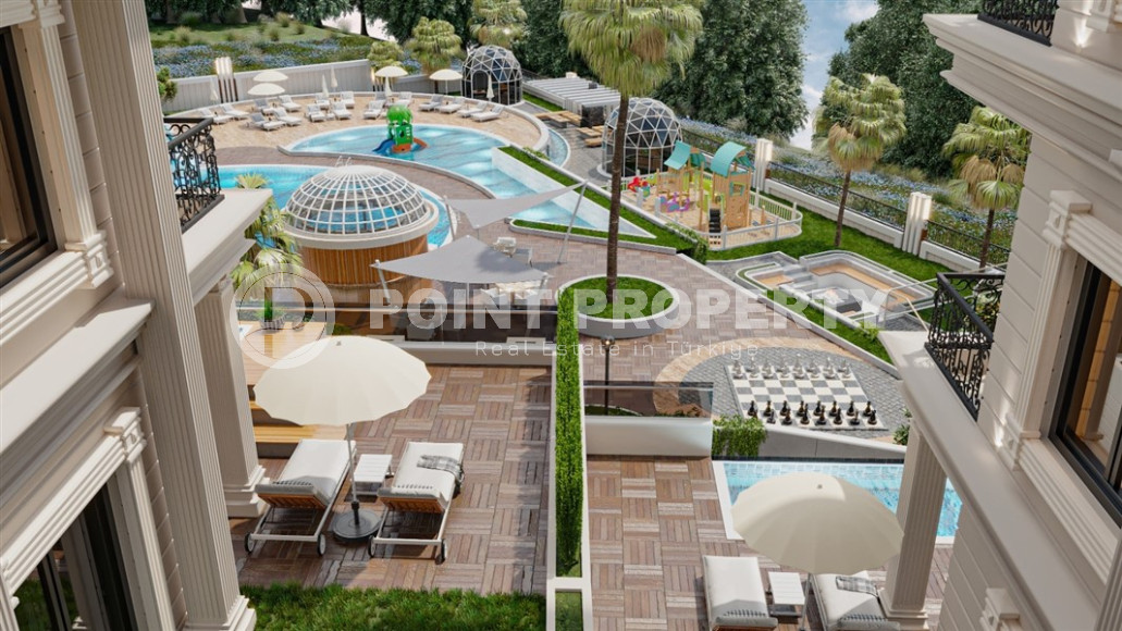 A luxury complex of luxury apartments in the resort area of Turkler. The distance to the sea is only 300 meters.-id-1063-photo-10