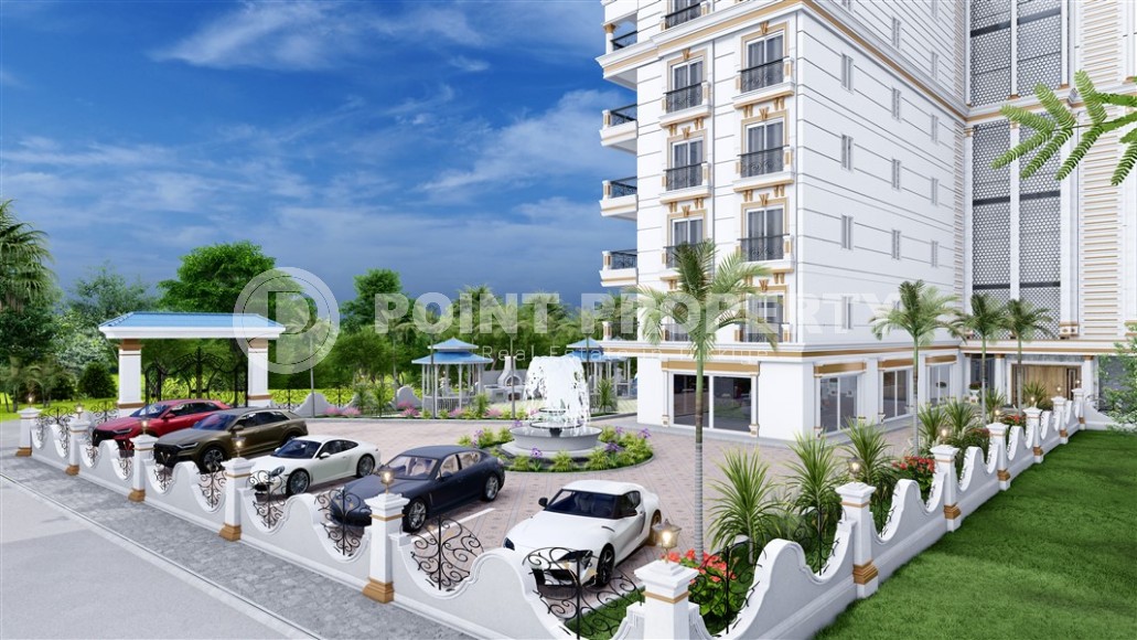 Квартиры разных планировок в строящемся 7-этажном жилом комплексе, в районе Авсаллар-id-6007-фото-12