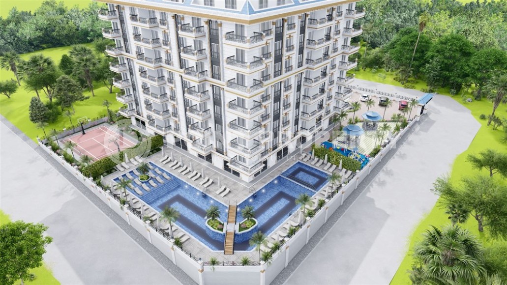 Квартиры разных планировок в строящемся 7-этажном жилом комплексе, в районе Авсаллар-id-6007-фото-16