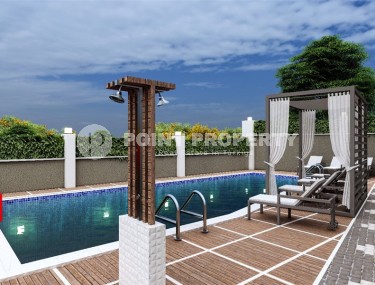 Apartments and duplexes in a residential complex under construction, in the promising area of Alanya - Ciplakli-id-6008-photo-5