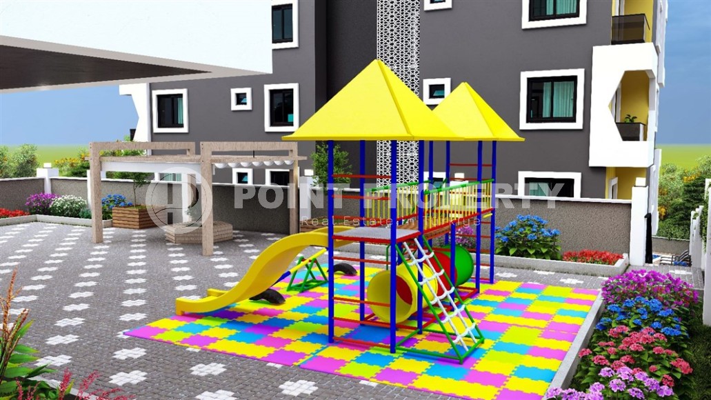 Apartments and duplexes in a residential complex under construction, in the promising area of Alanya - Ciplakli-id-6008-photo-6