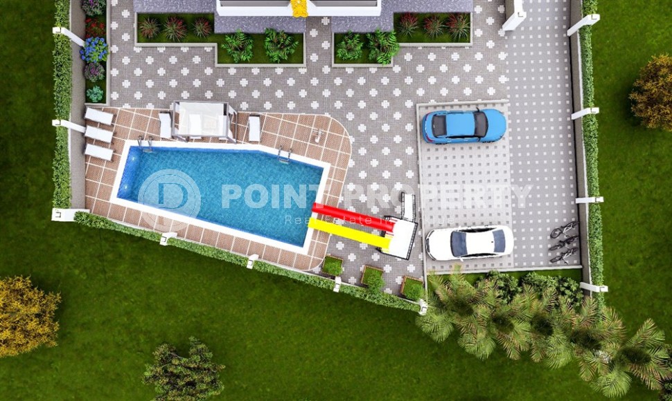 Apartments and duplexes in a residential complex under construction, in the promising area of Alanya - Ciplakli-id-6008-photo-13