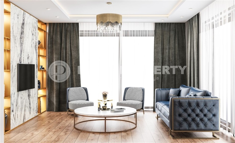 Новые квартиры в жилом комплексе на финальном этапе строительства, в престижном районе Аланьи - Верхняя Оба-id-6009-фото-4