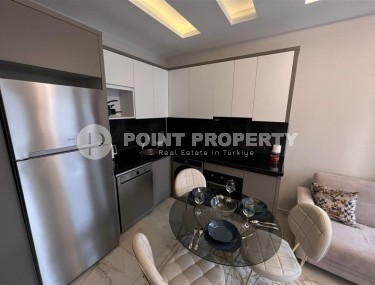 Компактная квартира с современным дизайном, мебелью и бытовой техникой, с престижном районе Аланьи - Верхняя Оба-id-6010-фото-3