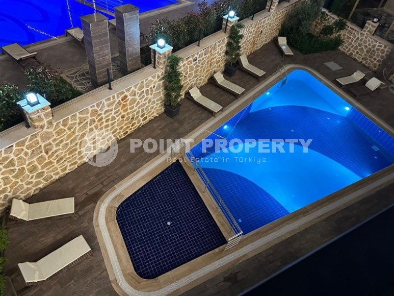 Компактная квартира с современным дизайном, мебелью и бытовой техникой, с престижном районе Аланьи - Верхняя Оба-id-6010-фото-9