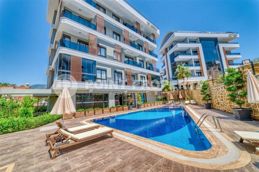 Компактная квартира с современным дизайном, мебелью и бытовой техникой, с престижном районе Аланьи - Верхняя Оба-id-6010-фото-13