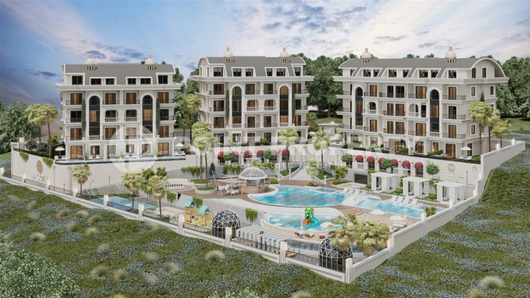 A luxury complex of luxury apartments in the resort area of Turkler. The distance to the sea is only 300 meters.-id-1063-photo-12