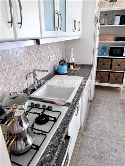 Уютная квартира 1+1, на площади 60 м2, в 200 метрах от моря, в центре Аланьи-id-6015-фото-4