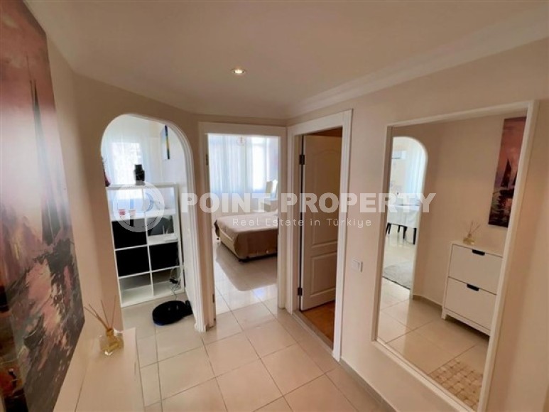 Уютная квартира 1+1, на площади 60 м2, в 200 метрах от моря, в центре Аланьи-id-6015-фото-6