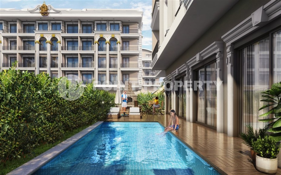 Квартиры и дуплексы в жилом комплексе на финальном этапе строительства, в полутора километрах от моря-id-6019-фото-10