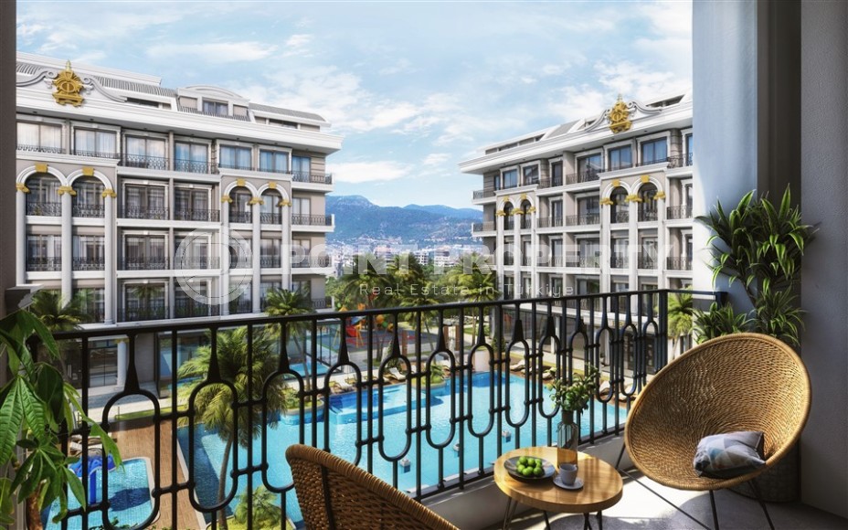 Квартиры и дуплексы в жилом комплексе на финальном этапе строительства, в полутора километрах от моря-id-6019-фото-13