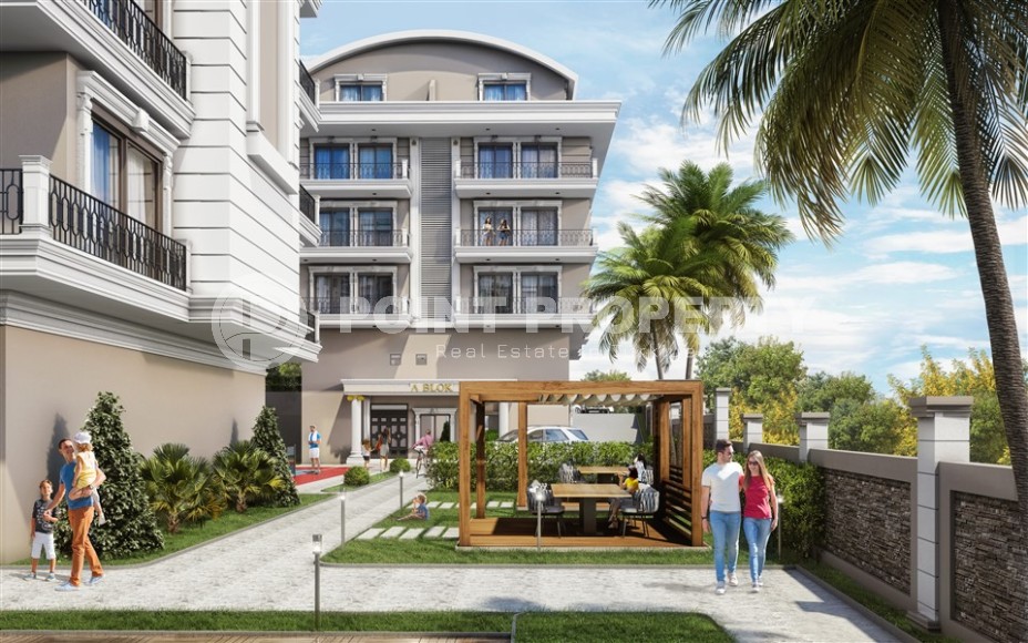 Квартиры и дуплексы в жилом комплексе на финальном этапе строительства, в полутора километрах от моря-id-6019-фото-16