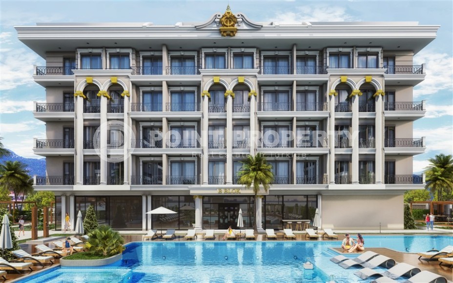 Квартиры и дуплексы в жилом комплексе на финальном этапе строительства, в полутора километрах от моря-id-6019-фото-17