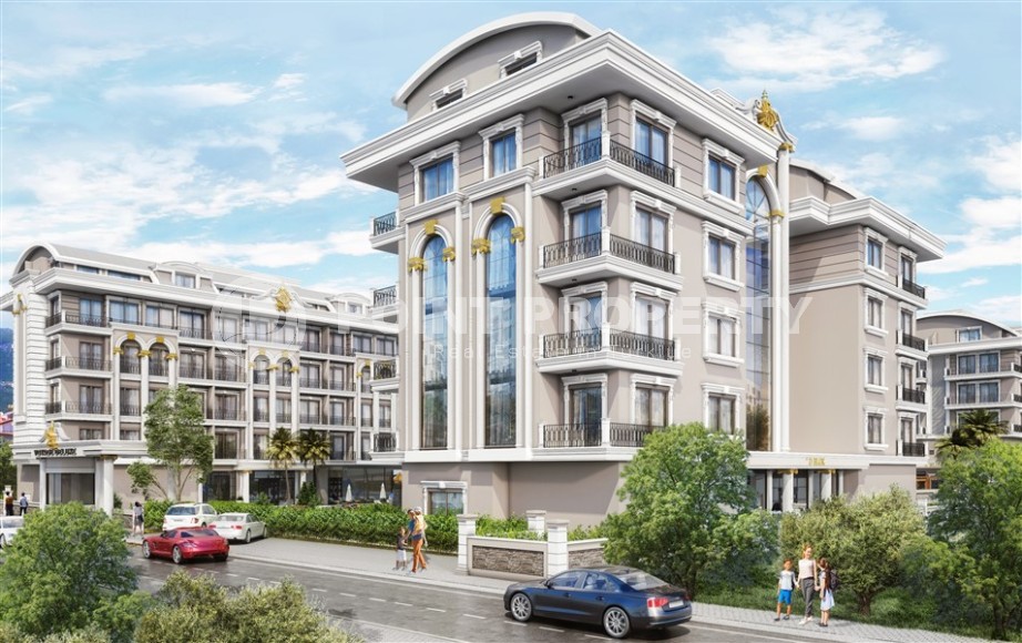 Квартиры и дуплексы в жилом комплексе на финальном этапе строительства, в полутора километрах от моря-id-6019-фото-19